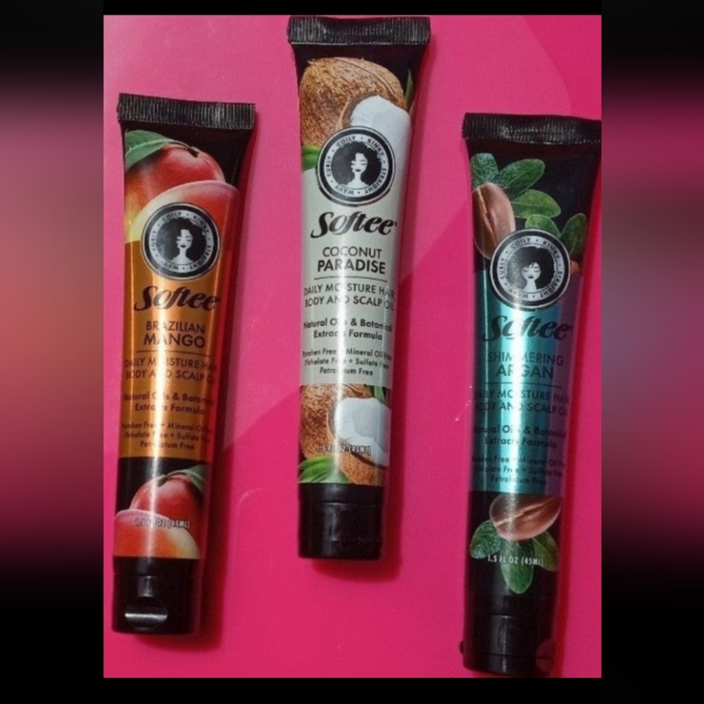 Softee Daily Moisture Hair Body and Scalp Oil